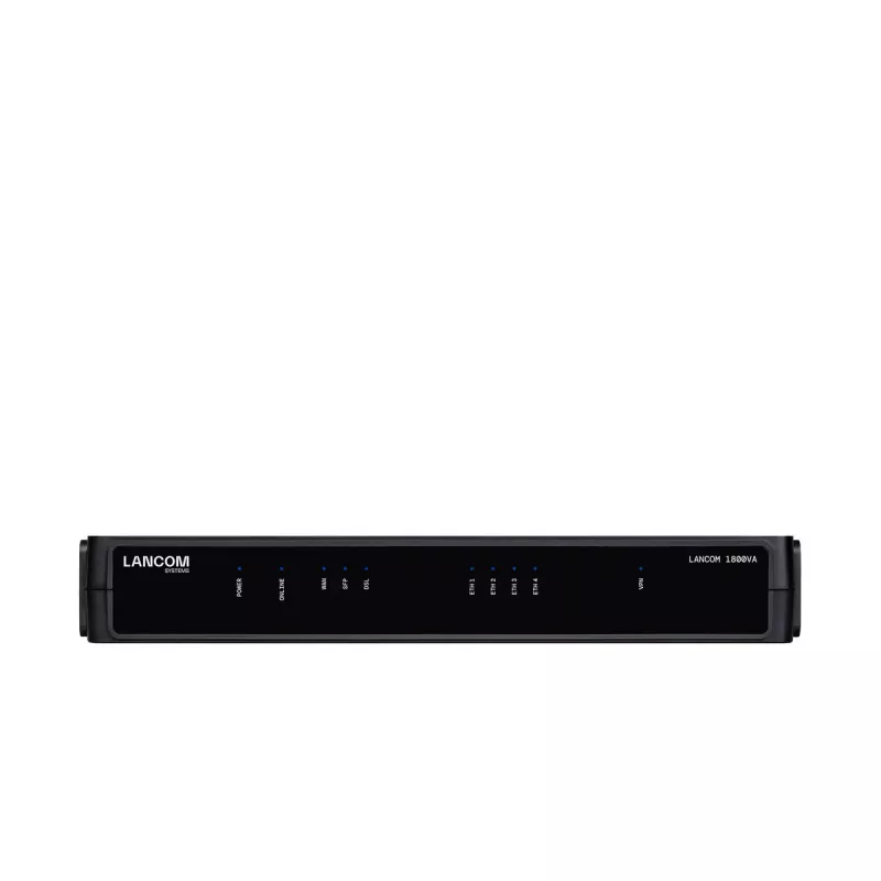 Tinklų sietuvas / Valdiklis Lancom Systems 1800VA 10 100 1000 Mbit/s Juoda