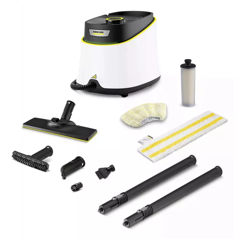Garų valytuvas Kärcher SC 3 Deluxe 1 L 1900 W, juodas, baltas