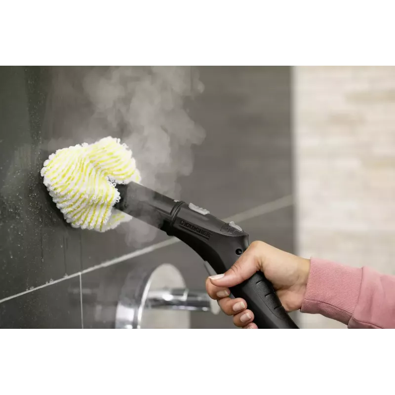 Cilindrinis garų valytuvas Kärcher SC 4 EasyFix — 2000 W, 0,8 l bakelis, 3,5 bar, 2,2 m žarna