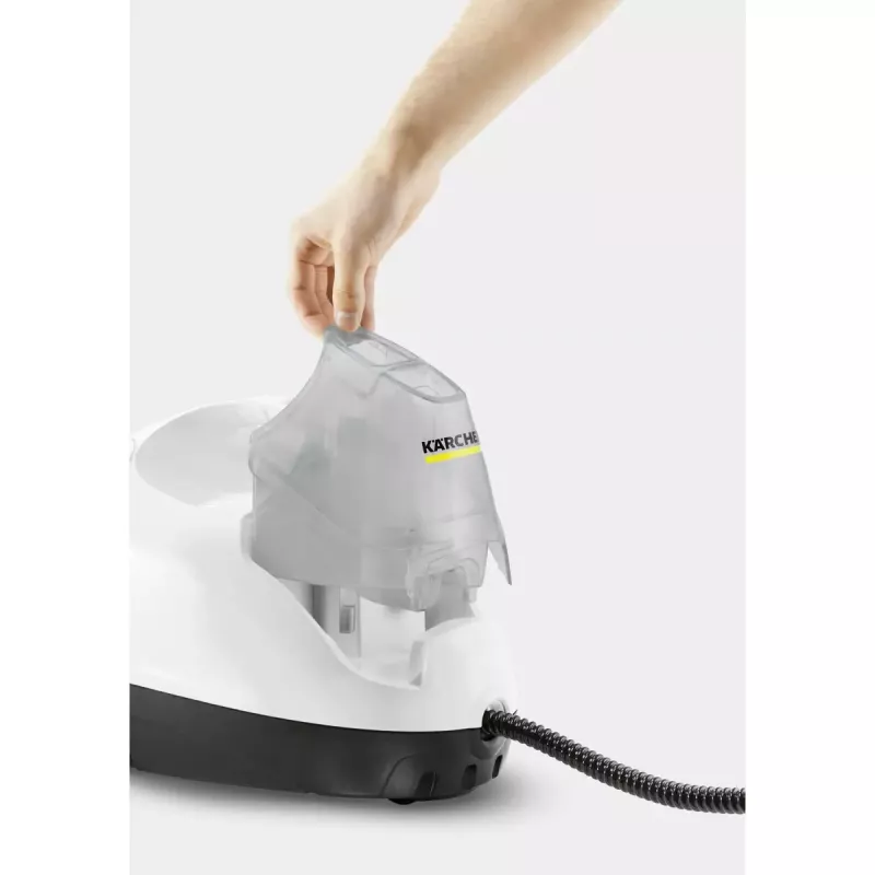 Cilindrinis garų valytuvas Kärcher SC 4 EasyFix — 2000 W, 0,8 l bakelis, 3,5 bar, 2,2 m žarna