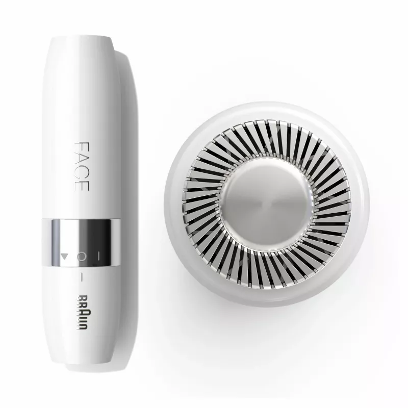 Braun Face FS1000 mini veido plaukų šalinimo prietaisas moterims - baltas