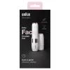 Braun Face FS1000 mini veido plaukų šalinimo prietaisas moterims - baltas