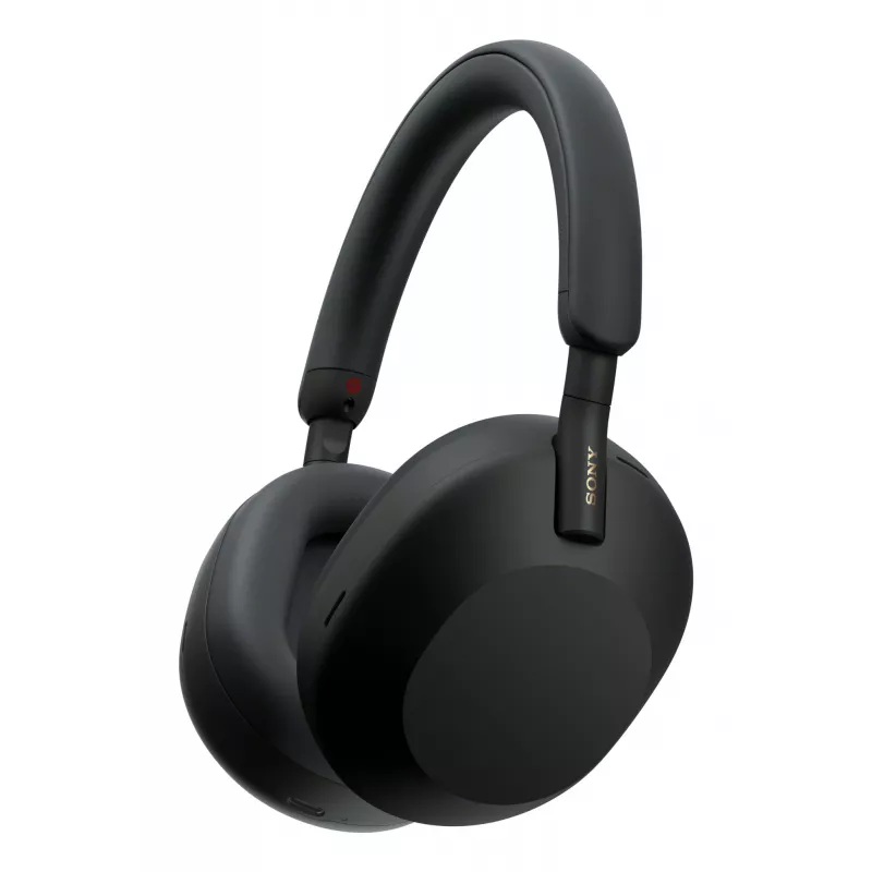 SONY WH-1000XM5/B triukšmą slopinančios belaidės ausinės, juodos