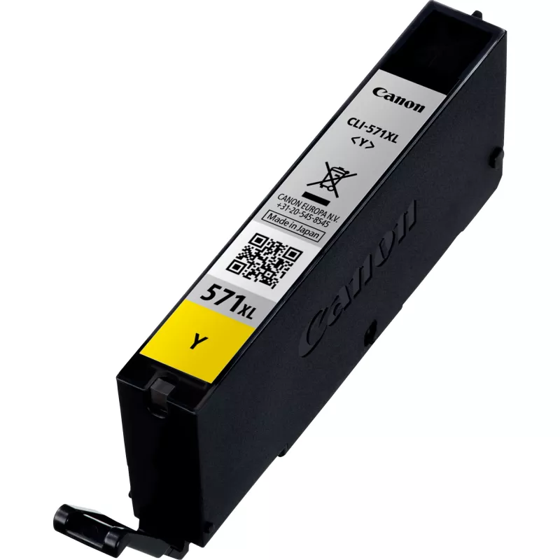 Canon CLI-571XL didelės išeigos geltona rašalo kasetė