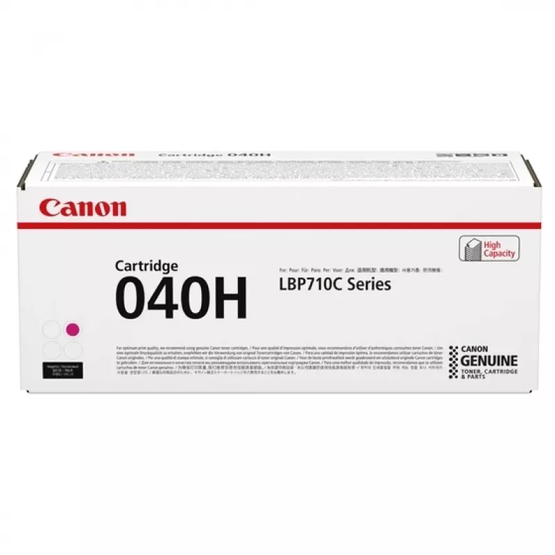 Canon dažų kasetė 0457C001 040H XL 2500 puslapių purpurinė