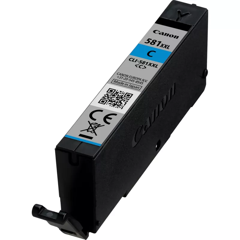 Canon CLI-581XXL didelės išeigos ciangra spalvos kasetė