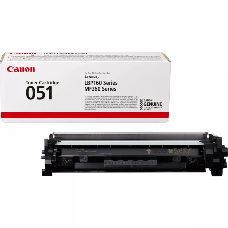 Canon CRG 051 dažų kasetė, 2500 puslapių, juoda