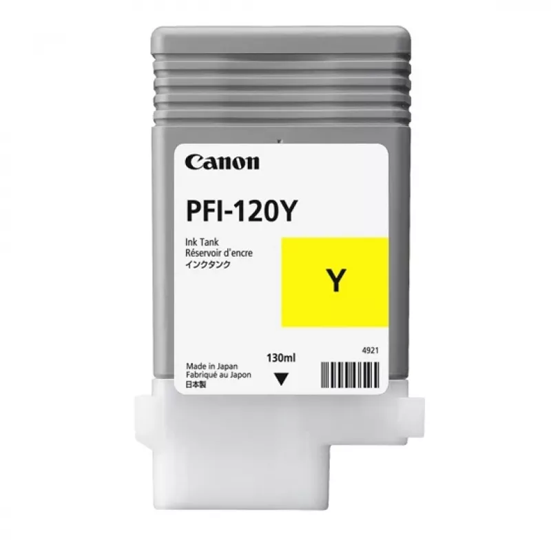 Canon PFI-120Y rašalo kasetė 1 vnt. originali geltona