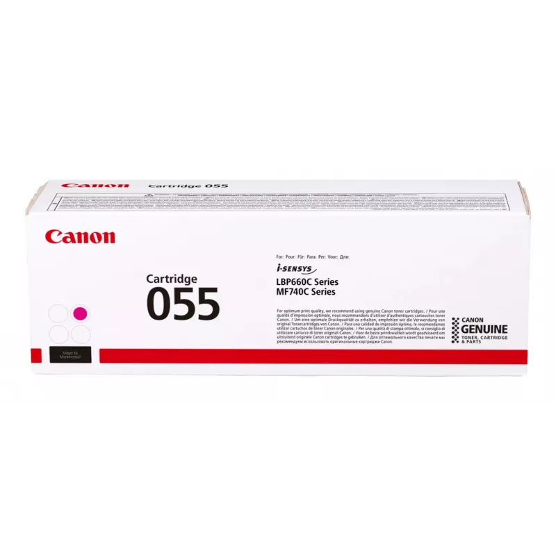 Canon 055 dažų kasetė 1 vnt. Originali purpurinė
