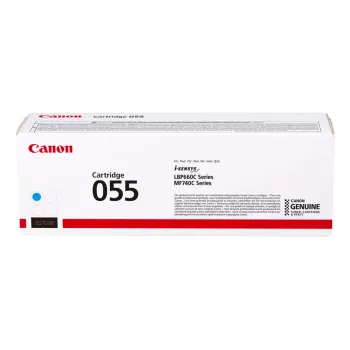Canon 055 Tonerio kasetė 1 vnt. Originali žalsvai mėlyna