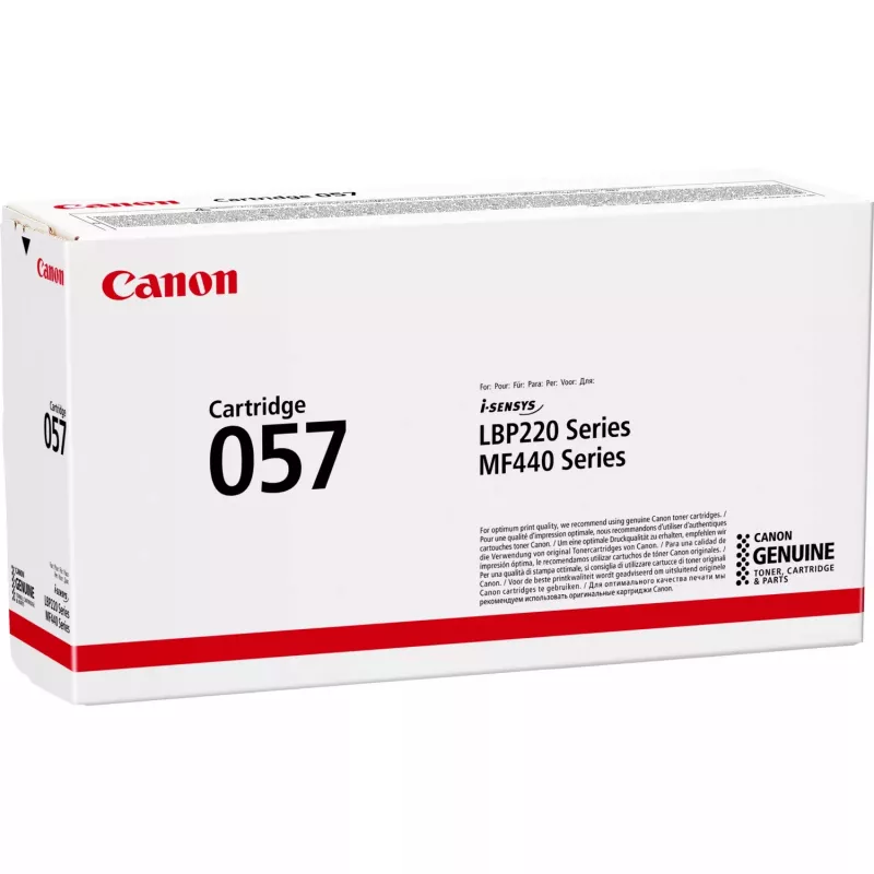Canon 057 Tonerio kasetė 1 vnt. Originali juoda
