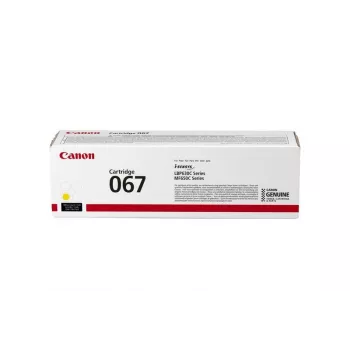 Canon 067 dažų kasetė 1 vnt. Originali geltona