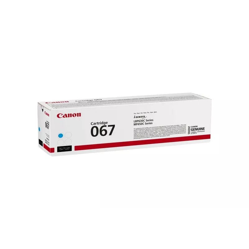 Canon 067 tonerio kasetė 1 vnt. Originali Žydra