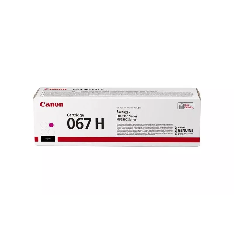Canon 067H dažų kasetė 1 vnt. Originali Magenta