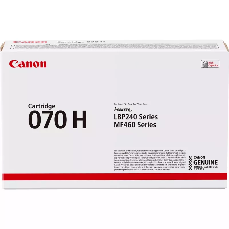 Canon 070H Tonerio kasetė 1 vnt. Originali juoda
