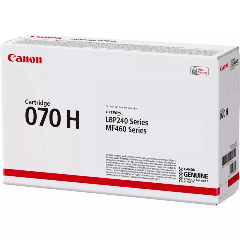 Canon 070H Tonerio kasetė 1 vnt. Originali juoda