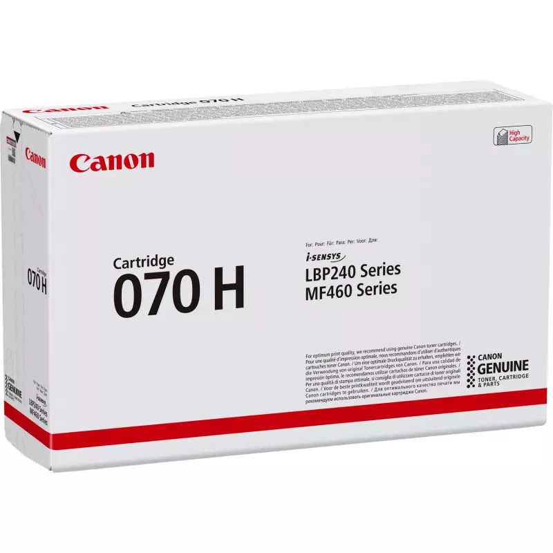 Canon 070H Tonerio kasetė 1 vnt. Originali juoda