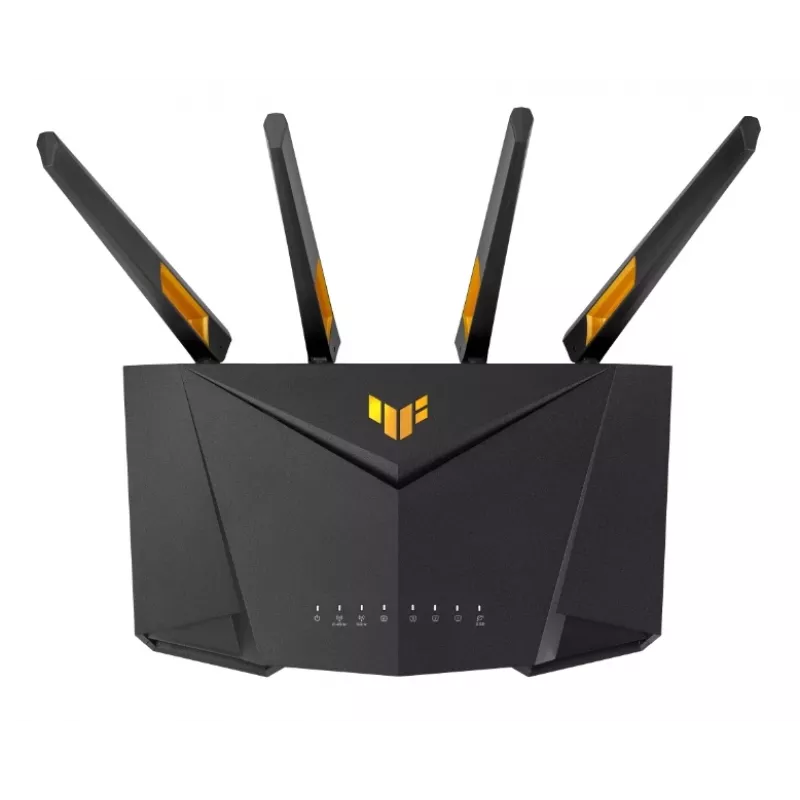 ASUS TUF-AX4200 belaidis maršrutizatorius Gigabit Ethernet Dviejų juostų (2,4 GHz / 5 GHz) Juoda