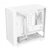 PC korpusas ASUS A21 PLUS Micro ATX baltas — palaiko Micro ATX/Mini-ITX, 3x120mm priekiniai ventiliatoriai, 1x120mm galinis, 360mm priekinis radiatorius, GPU iki 380 mm