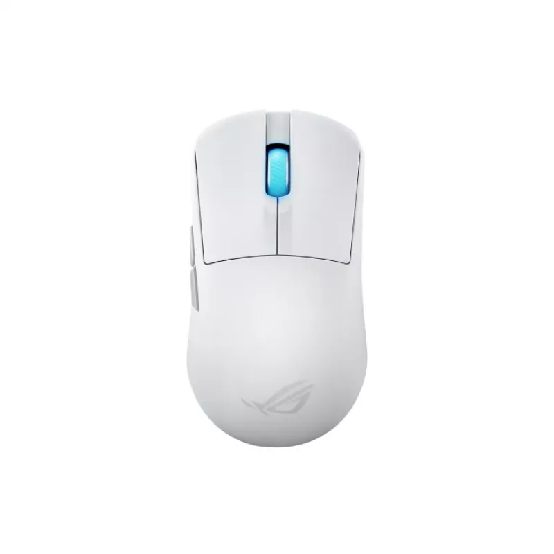 ASUS ROG Harpe Ace Mini pelė Žaidimams Abiem rankoms tinkama RF Belaidis + Bluetooth + USB Type-C Optinė 42000 DPI