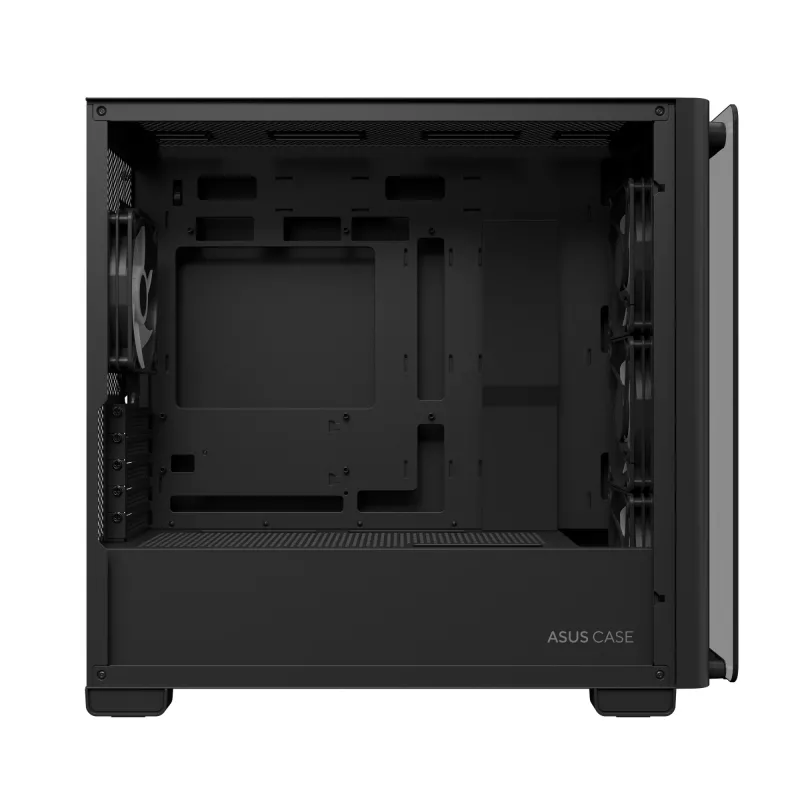 ASUS A23 PLUS TG ARGB Juoda, PC, Juoda, micro ATX, Mini-ITX, Daugiaspalvis, 16,5 cm, 38 cm