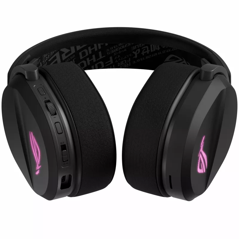 ASUS ROG Pelta Ausinės Laidinės ir belaidės Ant galvos Žaidimams USB Type-C Bluetooth Juodos