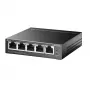 TP-Link 5 prievadų Gigabit Easy Smart komutatorius su 4 prievadų PoE+, L2, Gigabit Ethernet (10/100/1000), Galia over Ethernet (PoE)