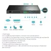 TP-Link VIGI 32 kanalų tinklo vaizdo registratorius 3840x2160 10TB