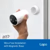 TP-Link Tapo Smart belaidė apsaugos kamera, IP apsaugos kamera, lauko, belaidė, lubų/sienos, balta, kulkos formos