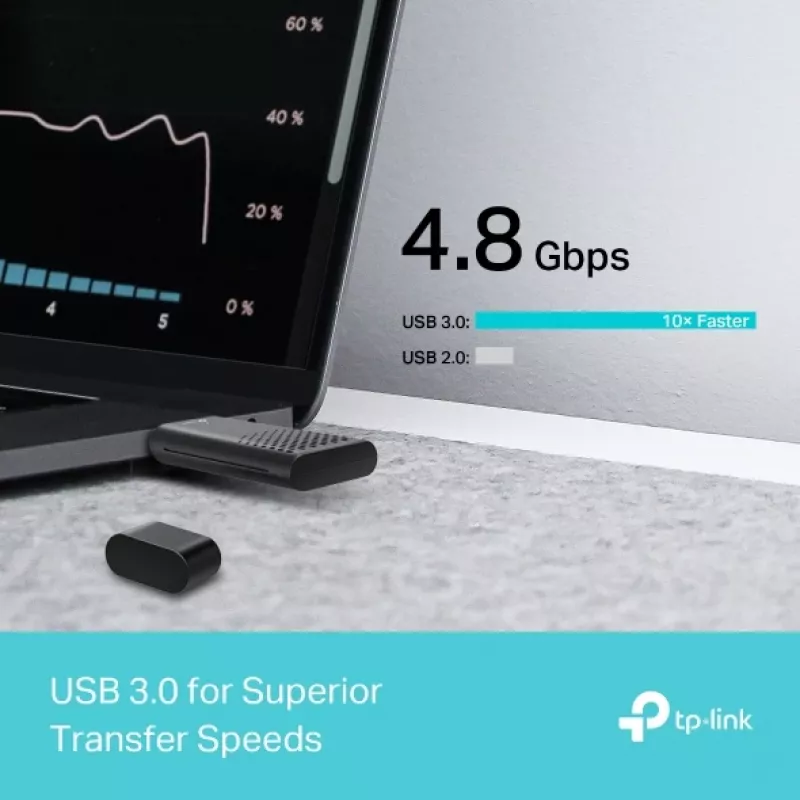 TP-Link Archer AX1800 Dual Band Wi-Fi 6 USB adapteris