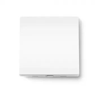 TP-Link Tapo išmanusis šviesos jungiklis, 1 postas, 1 kryptis, mygtukai, belaidis, balta, 868 MHz, sieninis, 86 mm, 41 mm