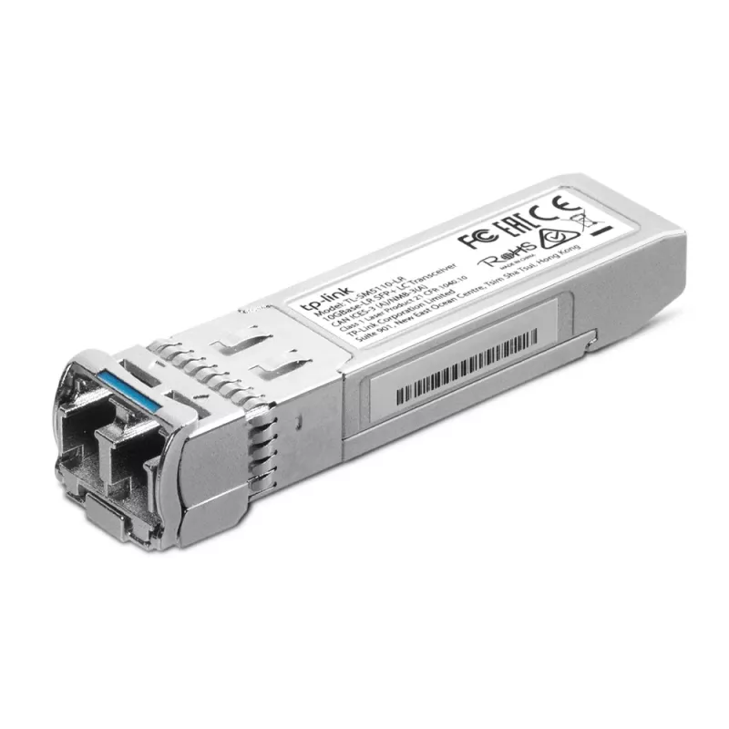TP-Link 10Gbase-LR SFP+ LC siųstuvas-imtuvas, šviesolaidinis, 10000 Mbit/s, SFP+, LC, 9/125 µm, LR