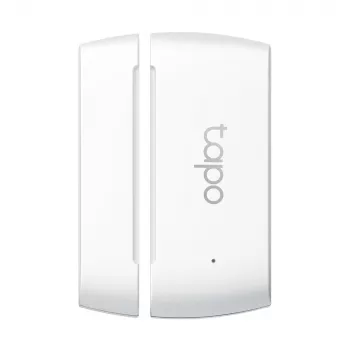 TP-Link Tapo išmanusis kontaktų jutiklis, belaidis, baltas, 922 MHz, durims/langams, 0–40 °C, CR2032