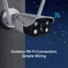 TP-Link VIGI 4MP lauko visų spalvų Wi-Fi apskrita tinklo kamera
