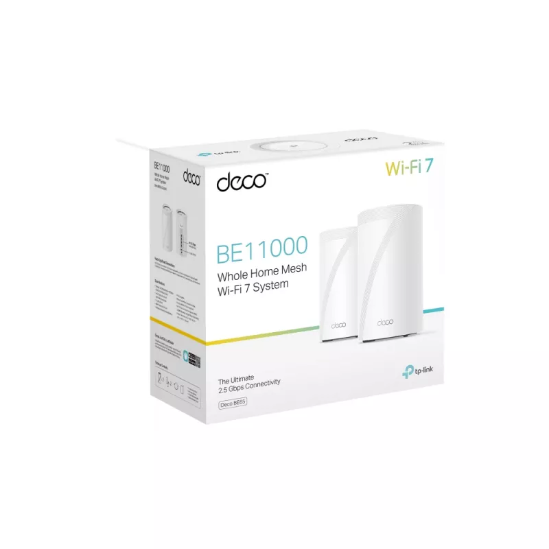 TP-Link BE9300 viso namo „Mesh“ Wi-Fi 7 sistema (triju juostu)