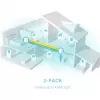 TP-Link AX3000 viso namo „Mesh“ WiFi 6 sistema 2.4 GHz 5 GHz