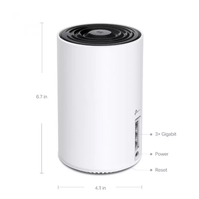 TP-Link AXE5400 Tri-Band Mesh Wi-Fi 6E sistema, 2 vnt. pakuotė