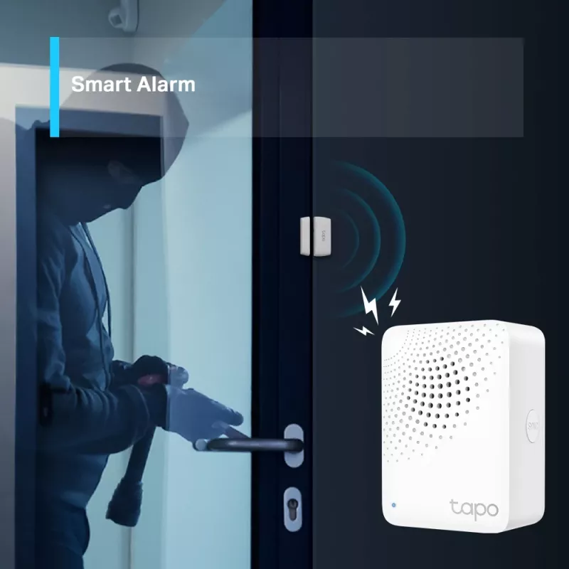 TP-Link Tapo išmanusis IoT šakotuvas su skambučiu, baltas, IoT šakotuvas