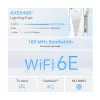 TP-Link AXE5400 Mesh Wi-Fi 6E diapazono plėtiklis