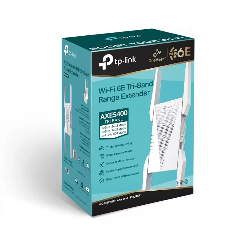 TP-Link AXE5400 Mesh Wi-Fi 6E diapazono plėtiklis
