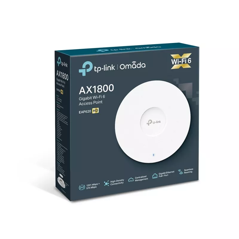 TP-Link Omada AX1800 Lubinis WiFi 6 prieigos taškas