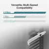 TP-Link 2.5 Gigabit PCIe tinklo adapteris, vidinis, laidinis, PCI Express, Ethernet, 2500 Mbit/s, juoda, pilka