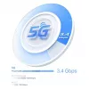 TP-Link 5G AX3000 Whole Home Mesh Wi-Fi 6 maršrutizatorius su integruotu 5G modemu