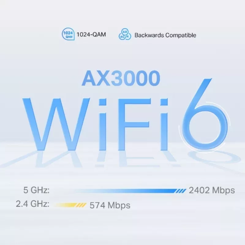 TP-Link 5G AX3000 Whole Home Mesh Wi-Fi 6 maršrutizatorius su integruotu 5G modemu