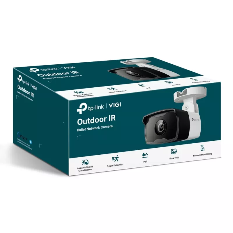 TP-Link VIGI C340I 2.8MM apsaugos kamera, kulkos tipo IP apsaugos kamera, lauke, 2560 x 1440 pikselių, lubų/sienos/stulpo montavimui