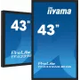 iiyama TF4339AS-B1AG kompiuterio monitorius 108 cm (42,5 colio) 3840 x 2160 pikselių 4K Ultra HD LED jutiklinis ekranas juodas