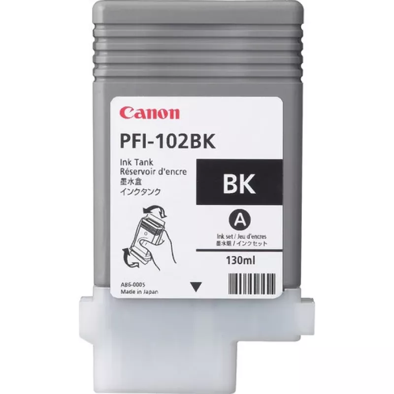 Canon PFI-102BK rašalinė kasetė Originali juoda