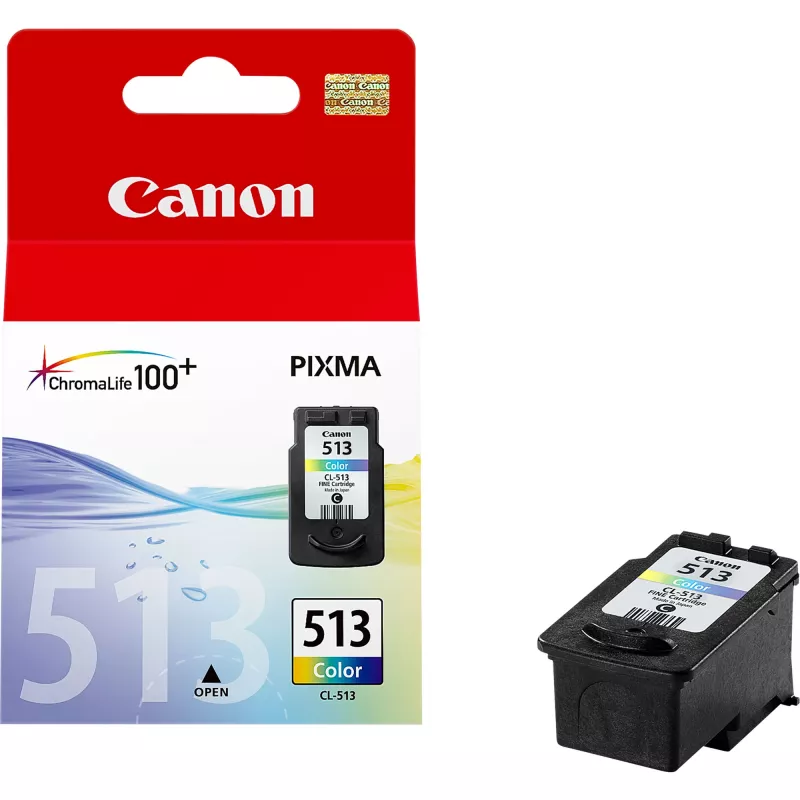 Rašalo kasetė Canon CL-513 Tri-Colour Žydra Magenta Geltona
