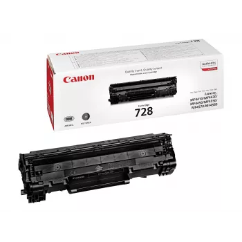 Canon 728 dažiklio kasetė, 2100 puslapių, juoda, 1 vnt.