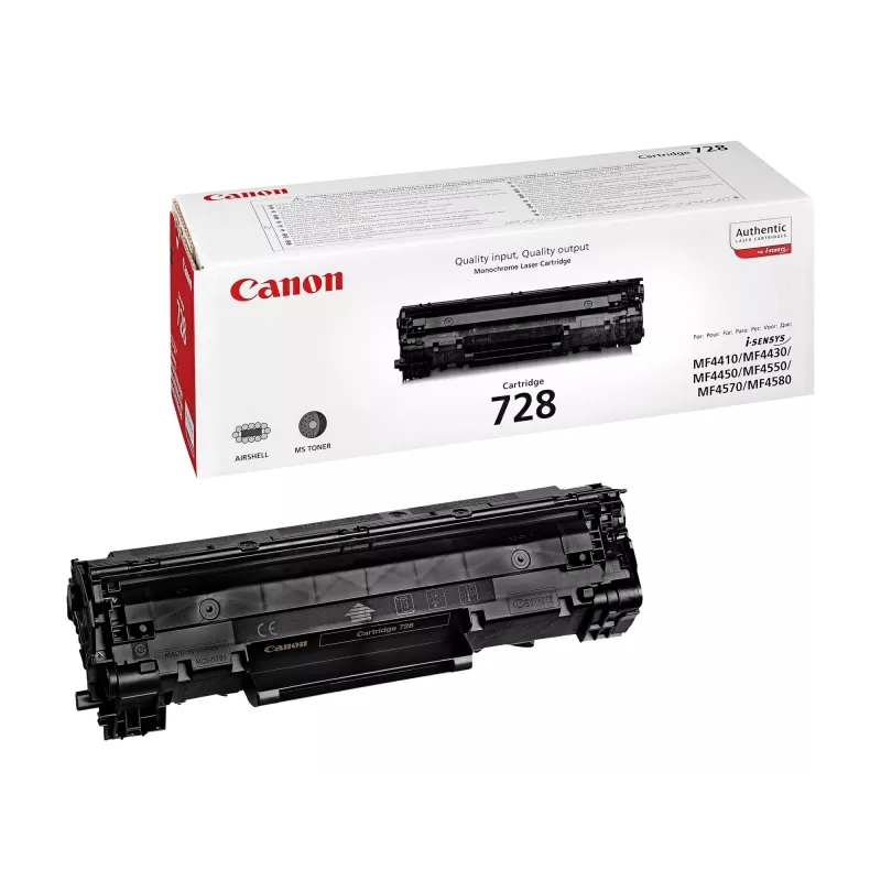 Canon 728 dažiklio kasetė, 2100 puslapių, juoda, 1 vnt.